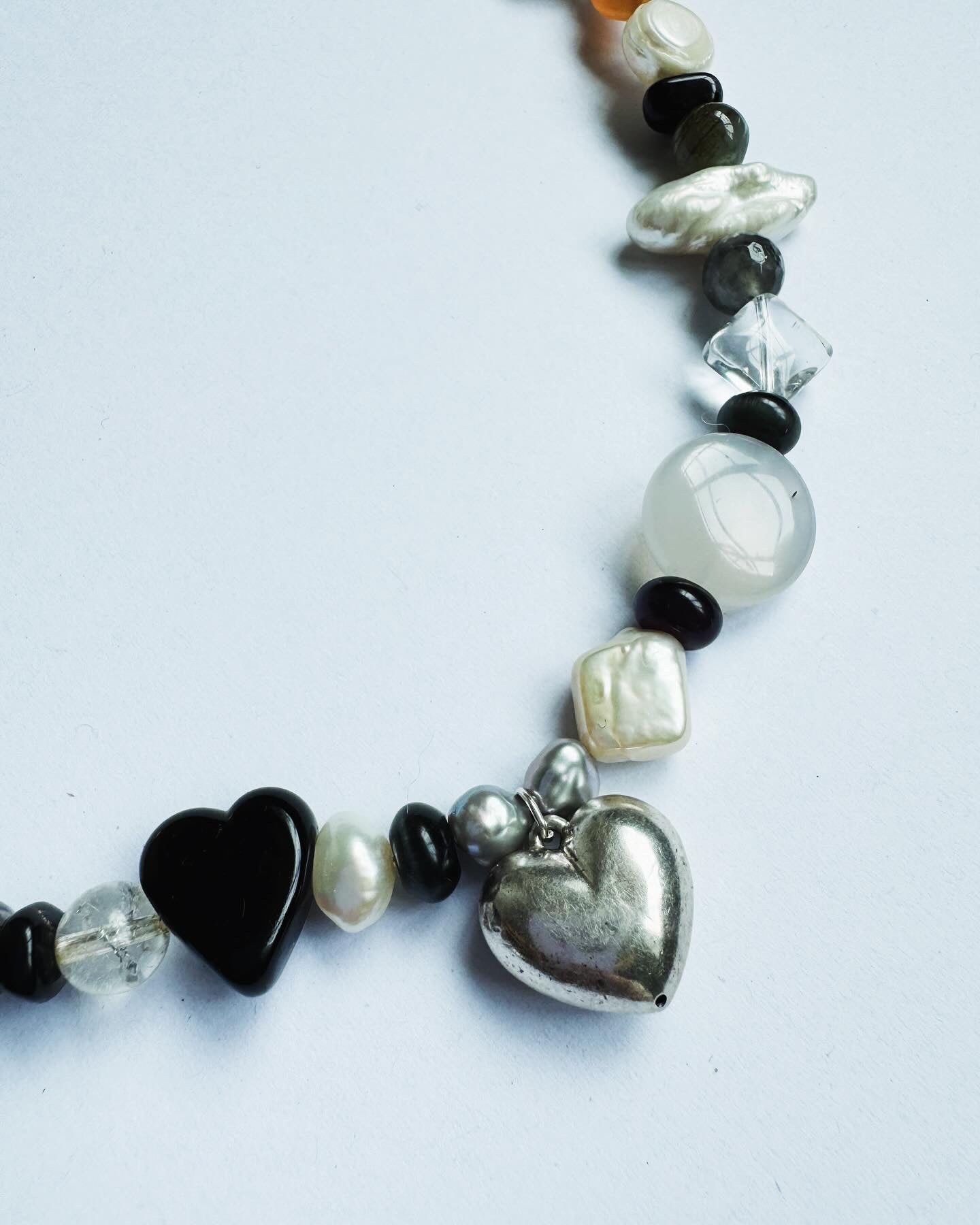 Dark Heart Necklace